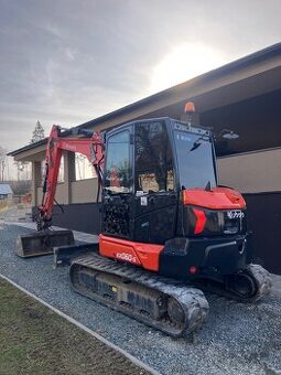 Pásový bagr Kubota kx 060-5