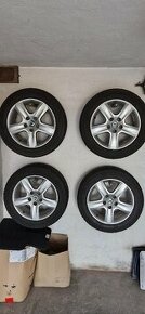 Zimní sada originál alu kol ŠKODA 205/55 R16 5x112 ET 37 - 1