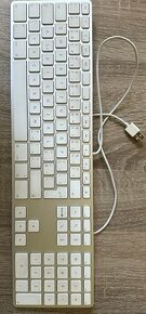 Apple Magic Keyboard s číselnou klávesnicí, stříbrná - CZ