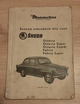 Katalog náhradních dílů Škoda Octavia Felicia