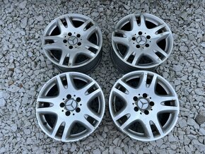 Originální 16” alu disky Mercedes E W211 / S211