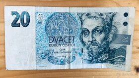 Dvacet korun českých 1994 r. - 1