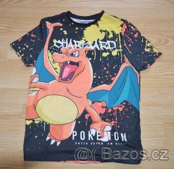 Tričko Pokemon Charizard vel. 13-14let / jen vyprane