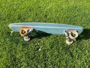 skateboard retro skateboard dřevěný sběratelský skateboard