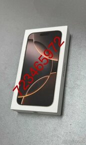 iPhone 16 Pro Max 512GB pouštní titan nový nerozbalený