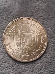 10 koruna 1928 T.G.Masaryk č.3