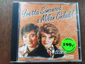 CD Yvetta Simonová a Milan Chladil - Portréty českých hvězd