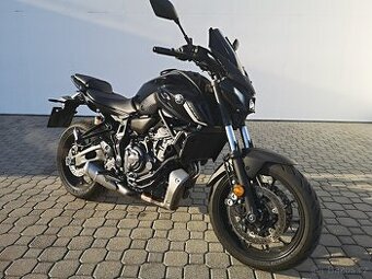 Yamaha MT07 provoz02/2024, nové v ČR, 1.majitel. 2.991 km