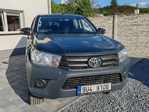 Toyota Hilux 2.4D,110kW ,2018,ČR, hardtop ,tažné, DPH