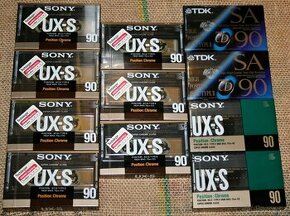 11x SONY a TDK - prázdná kazeta - NOVÁ