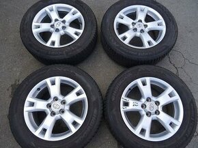 Alu disky origo Toyota 17", 5x114.3, ET 45, zimní komplet