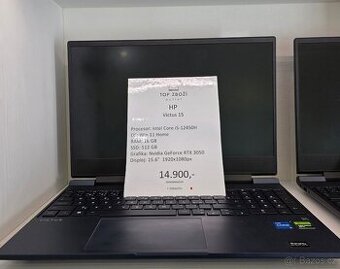 HP Victus 15, 2 roky záruka