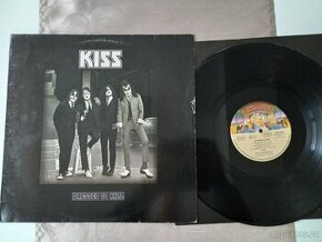 KISS  „Dressed To Kill „ /Casablanca  1975/ obal/mierne pos - 1