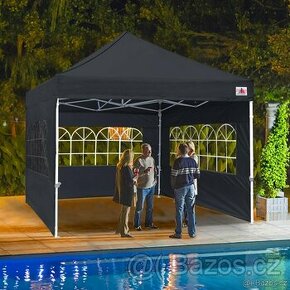 Rychlorozkáldací nůžkový zahradní párty stan 3x3m DeLuxe TOP