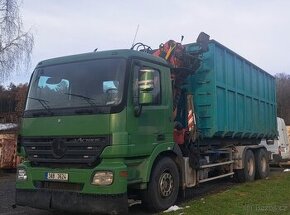 Mercedes benz actros 6x4 abroll s rukou