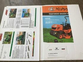 Prospekty techniky Moram, Avant, Kubota