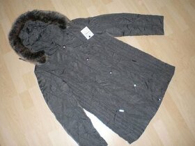 Nový zimní bundo - kabát C&A, vel. 42 - 1