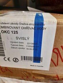 Prodám kombinovaný ohřívač vody OKC 125