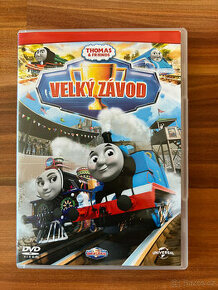 Thomas&Friends mašinka Tomáš Velký závod (DVD)