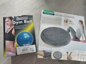 Gym Ball a Balance Cushion nové cena za vše - 1