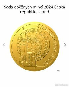 Sada oběžných mincí 2024, Stand.