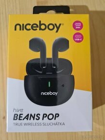 PRODÁM NOVÉ SLUCHÁTKA NICEBOY HIVE BEANS POP - 1