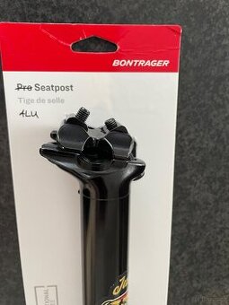 Bontrager sedlovka 31.6 400mm offset 8mm alu