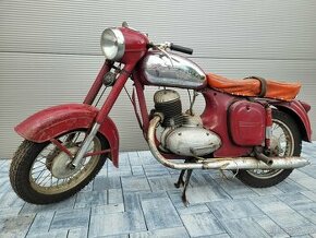 Jawa 250 kývačka typ 353 s doklady