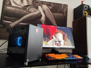 KOMPLET SESTAVA R5 3600 RX 6600 8GB + MONITOR MSI 27 "170HZ