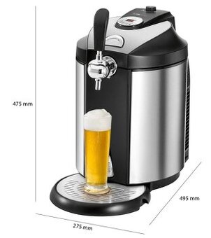 pípa / výčepní zařízení na 5l pivní sudy Clatronic BZ 3740 - 1