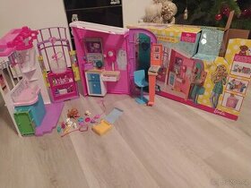 Barbie Salón pro zvířátka - složitelný, přenosný - 1