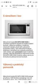 ECG MTD 2080 VGSS s rámečkem vestavěná