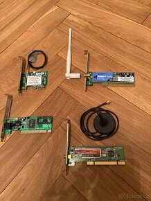 3x Wifi karta + 1x RJ45 - 1