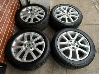 Alu 17" 5x112, škoda " Spitzberg " TOP zimní 99%,YETI