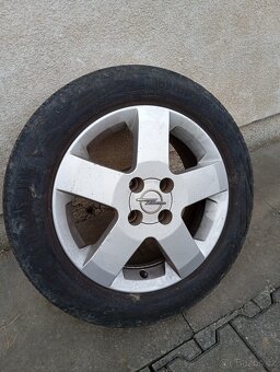 Originál alu Opel 4x100 r15 - 1