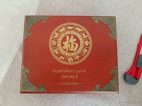 Kompletná sada Austrália LUNAR II (12x 0,5 oz Ag 999) - 1