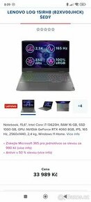 Lenovo loq 15IRH8