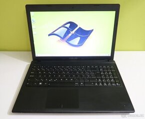 ASUS X55A /INTEL/4GB/SSD256GB/WIN10/ZÁRUKA/NOVÁ BATERIE