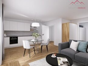 Exkluzivní pronájem zařízeného bytu 2+kk (49 m2) Na Bělidle,