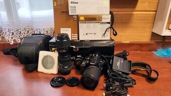 NIKON D3300 + 55-200 + 18-55 + 18-105 mm VR Kit