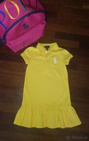 Dívčí žluté šaty Ralph Lauren vel. 6 - 1