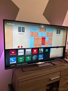 Smart tv 110cm Philips dvbt2 amblight