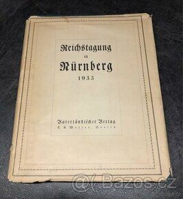 Kniha "Reichstagung in Nürnberg" 1933 - 1