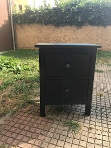 IKEA Hemnes komoda se 2 zásuvkami černá