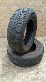 K29 - 2x ZIMNÍ  HANKOOK - 195/65 R15 91T - 5,2mm - 1