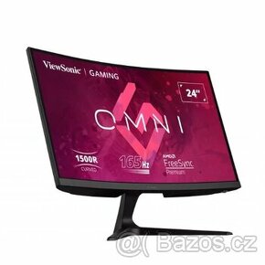 Herní Viewsonic VX2418C GAMING 165hz 1ms záruka - 1