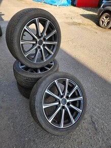 R17" 5x112 7,5jx17 et45 pneu 225/45 r17 90% - 1