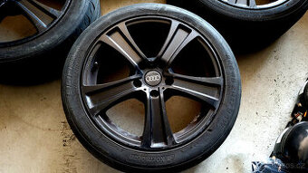 Černá letní ALU kola 17" 5x112 Audi, VW, Škoda