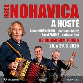 Koncert Jarek Nohavica Praha 25.3.25, sektor 001/ řada 5