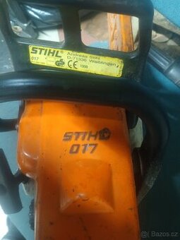 Motorová pila stihl 017